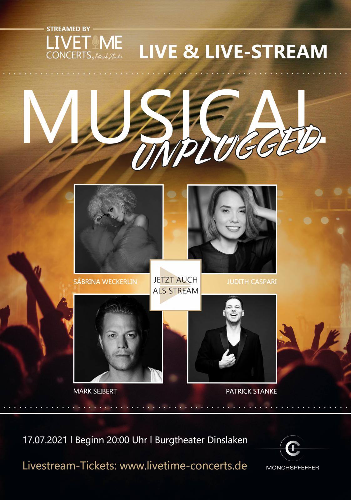 Plakat MUSICAL UNPLUGGED